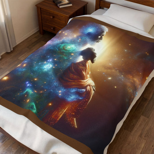 Father of Lights Velveteen Plush Blanket