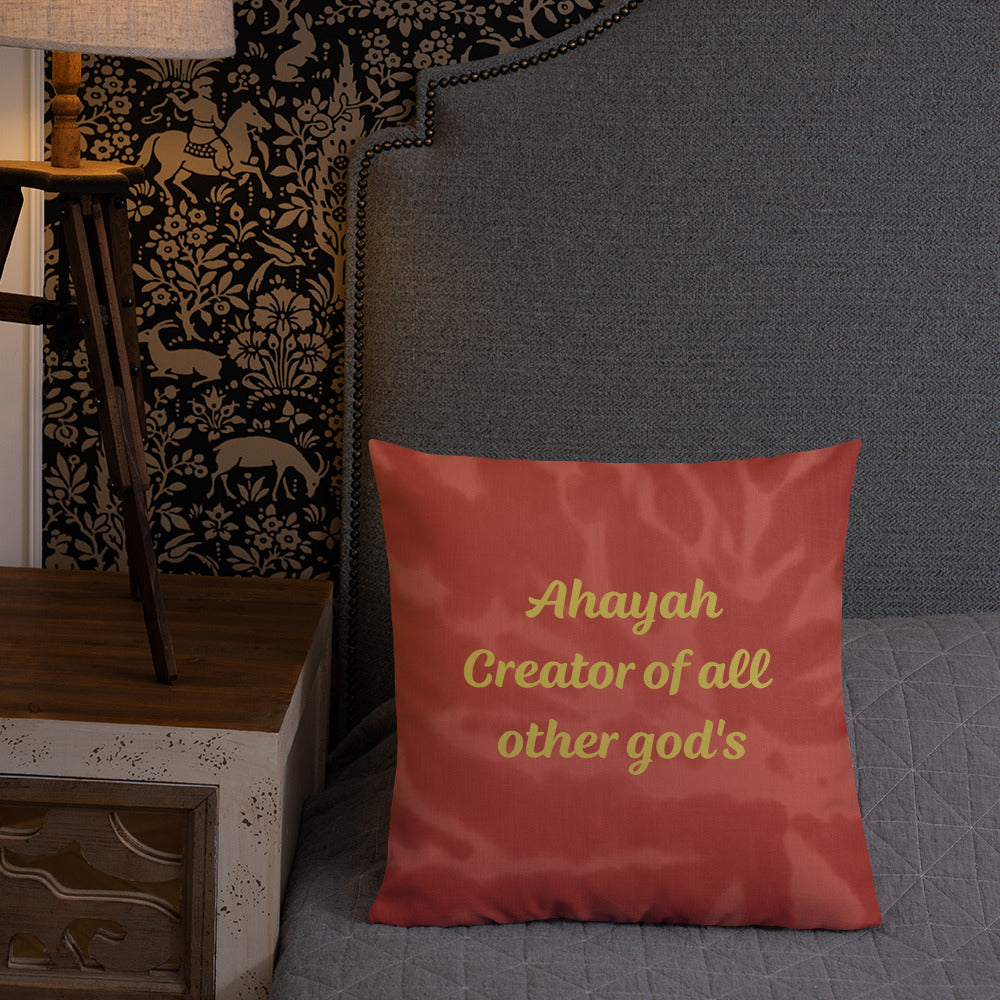 God of gods pillow