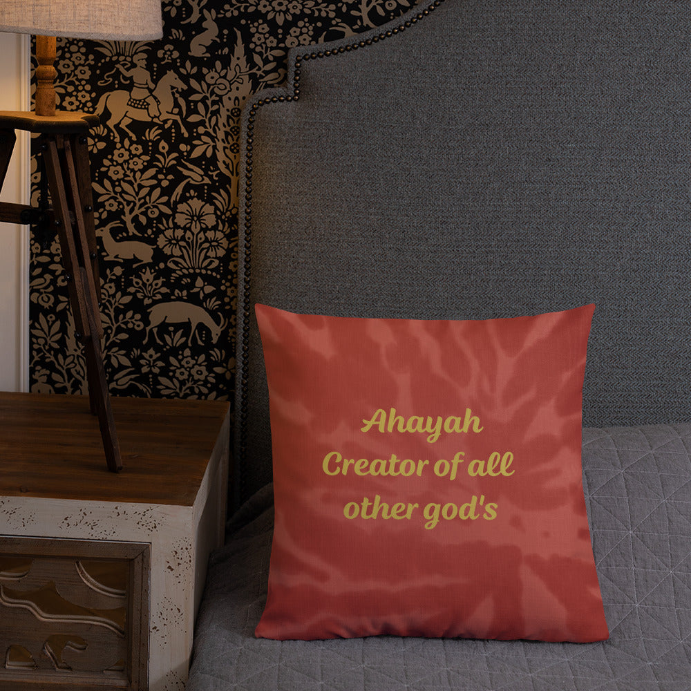 God of gods pillow