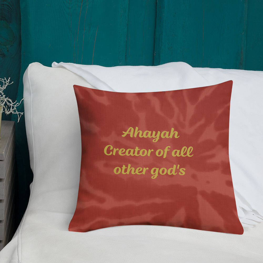 God of gods pillow