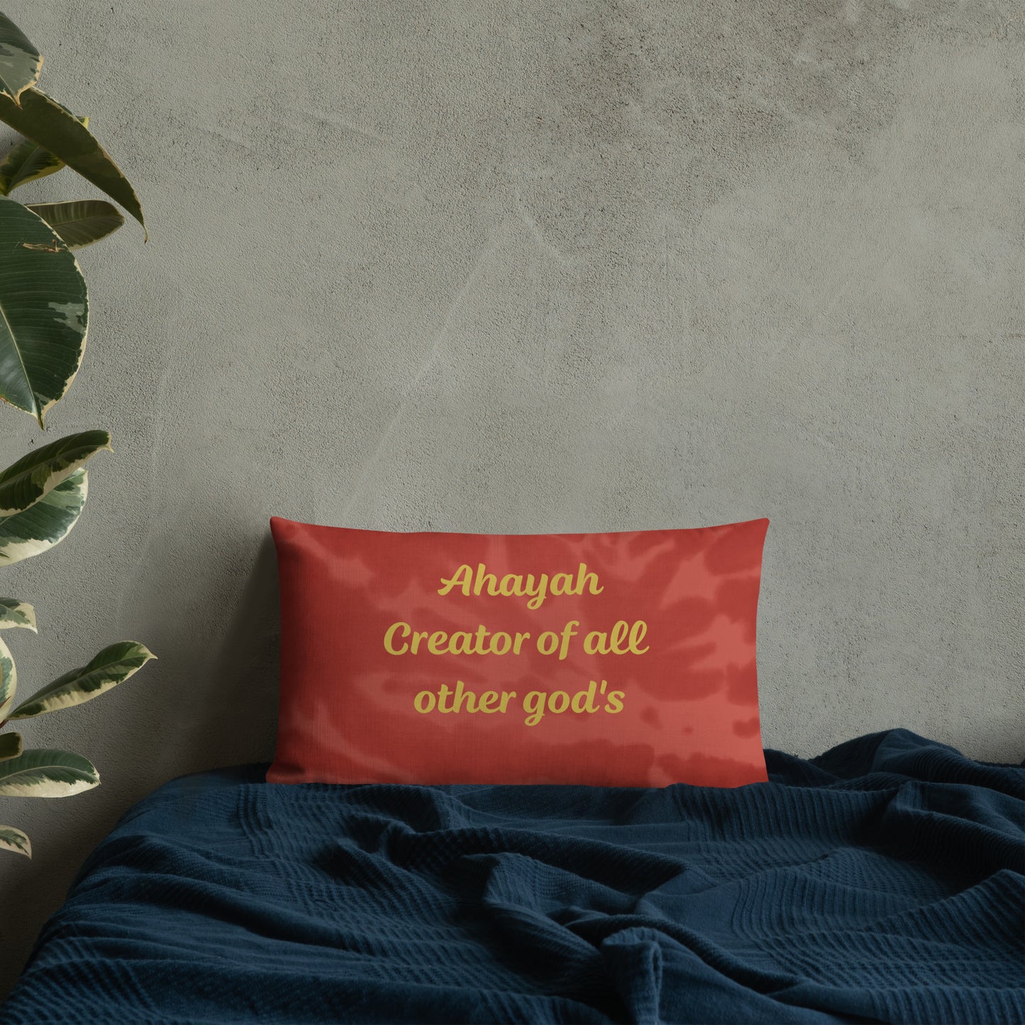 God of gods pillow