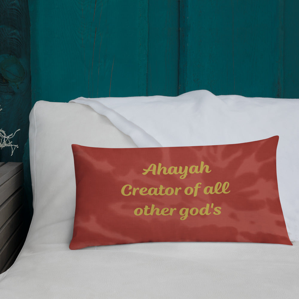 God of gods pillow