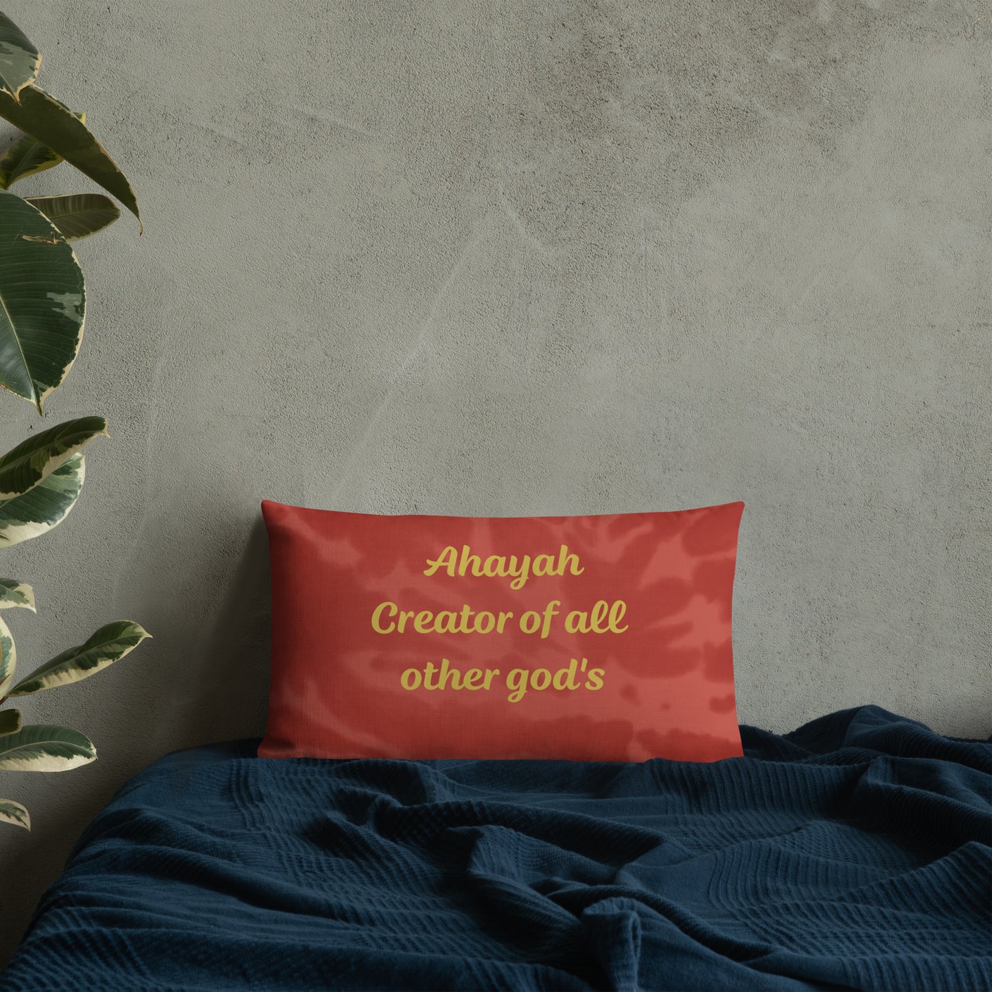 God of gods pillow